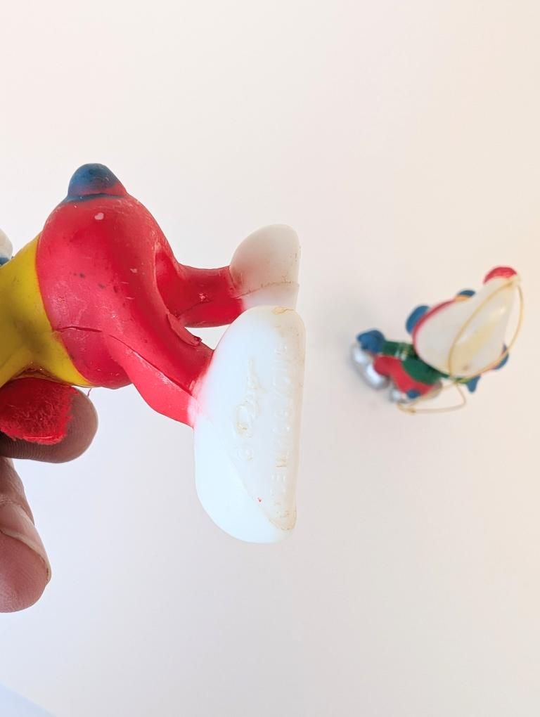 80s Christmas Smurf Ornaments
