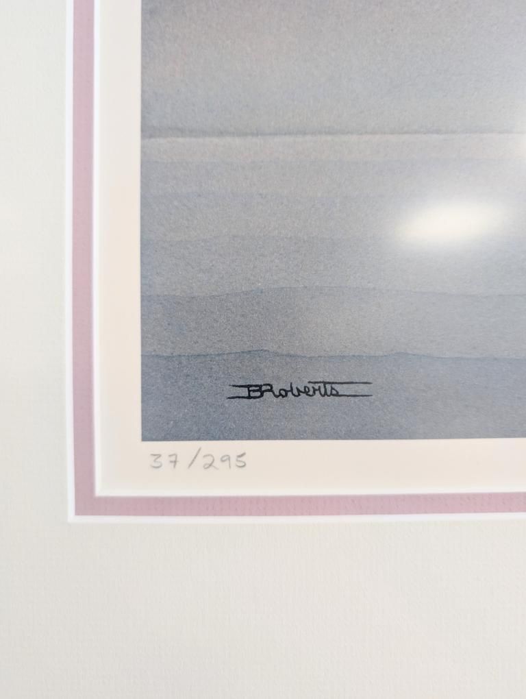 Beautiful Limited-Edition Lithograph "From Lions Bay" by Canadian artist Bonny Roberts