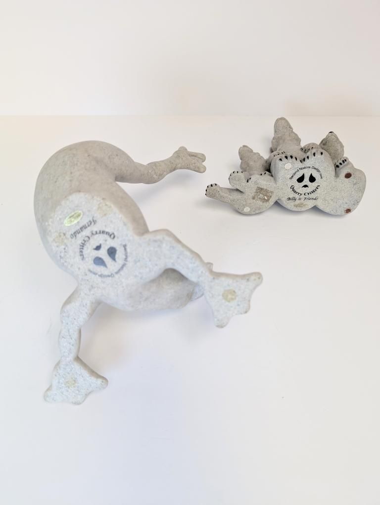 Two Quarry Critters Figurines