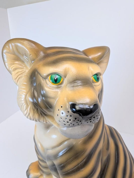 70s Ceramic Craft 14.5" Tiger Sculpture