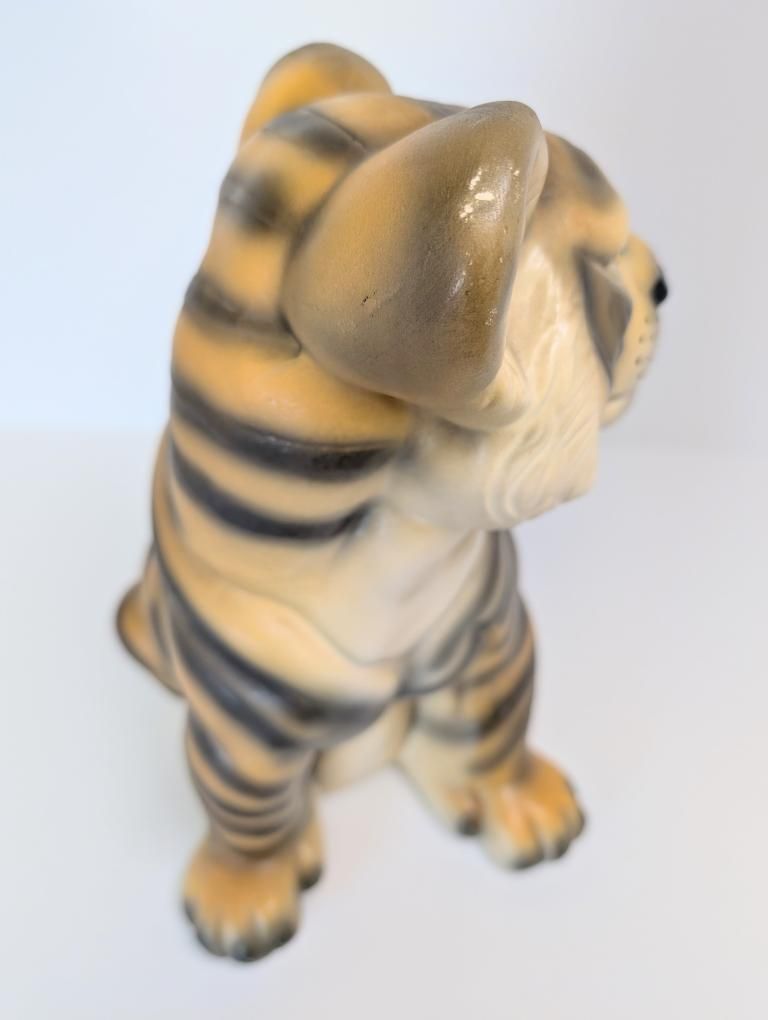 70s Ceramic Craft 14.5" Tiger Sculpture
