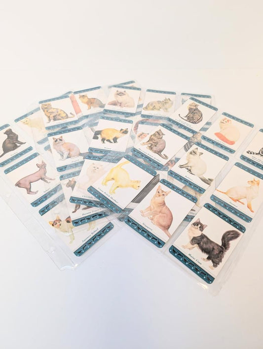 Cat Breed Collector Cards x36
