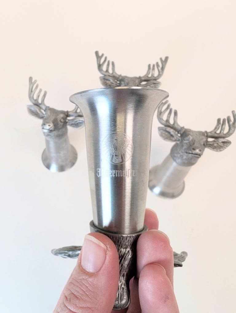 Jägermeister Deer Head Buck Shot Glasses (set of 4)