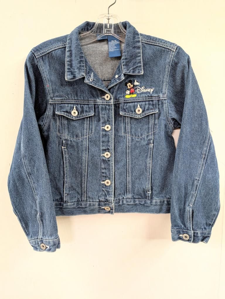 Kids 14/16 Disney Mickey and the Gang Denim Jacket