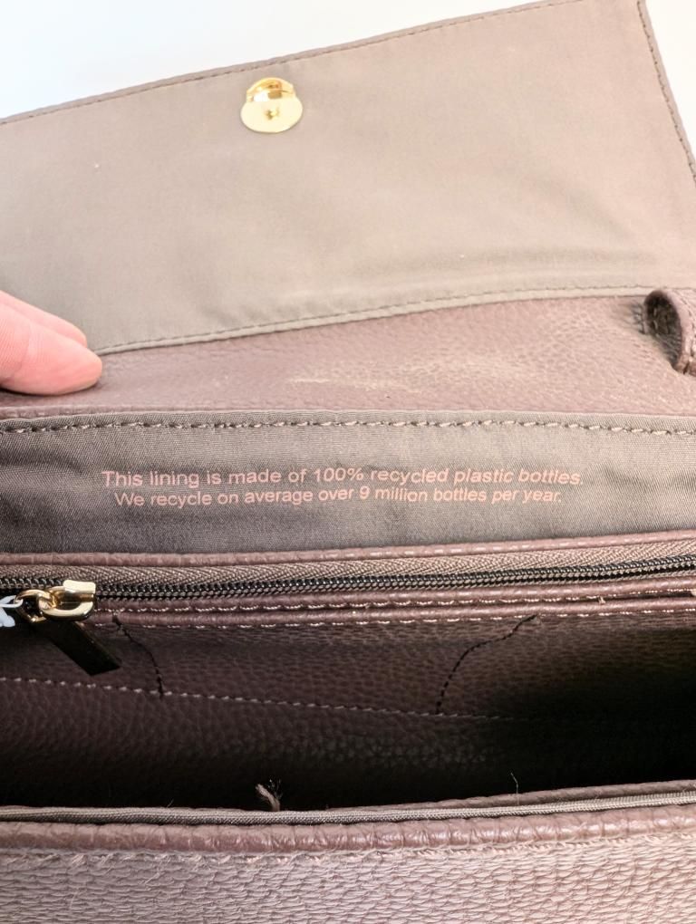 Matt & Nat Emi + Motiv - Purity Wallet + Crossbody Purse in Chocolate