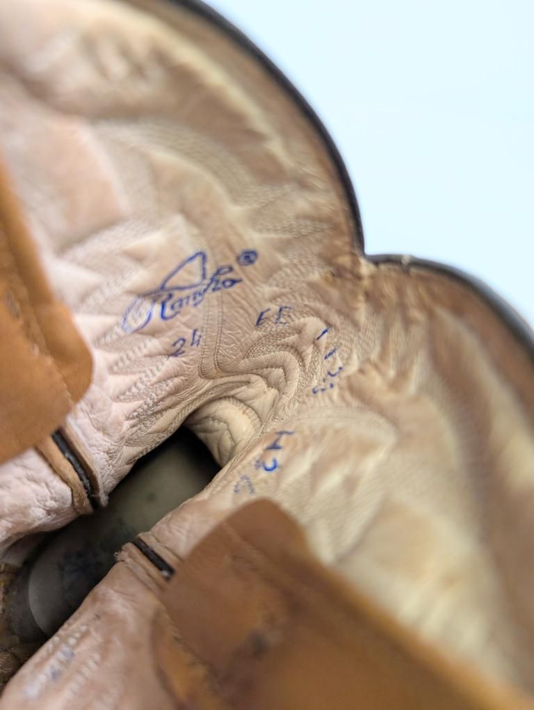 Textured Alligator Rancho Boots Mexican Size 24
