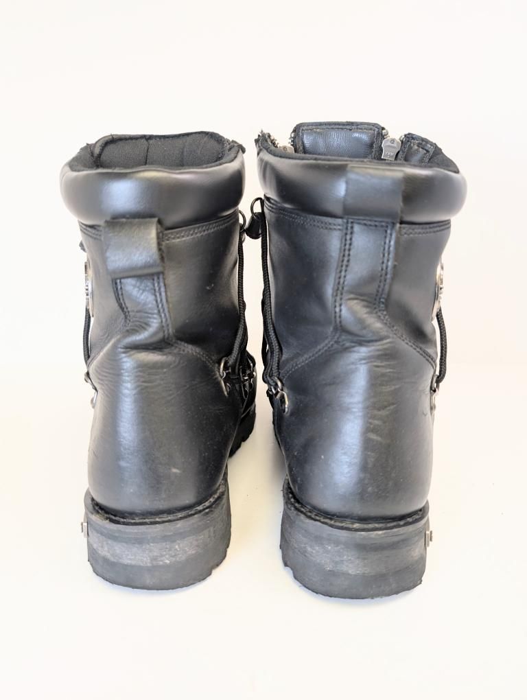 Milwaukee Leather Men's 8.5 Dual Zipper Lock Boots