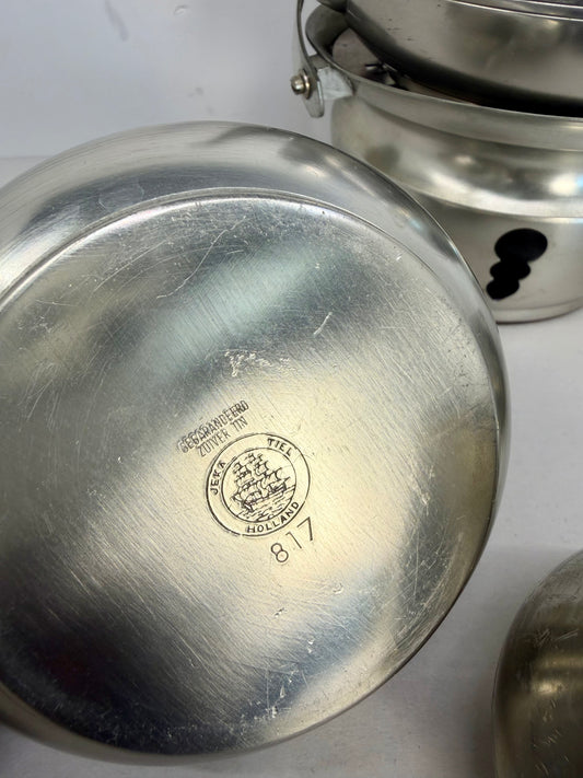 Royal Holland Pewter Teapot set
