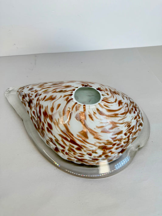 Murano art glass dish