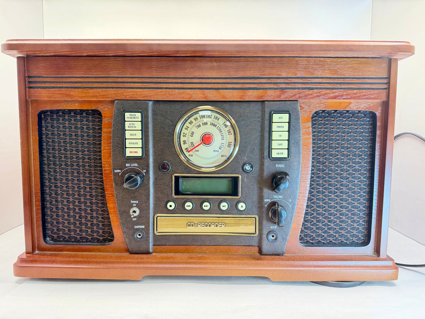 Victrola Wood Record Player