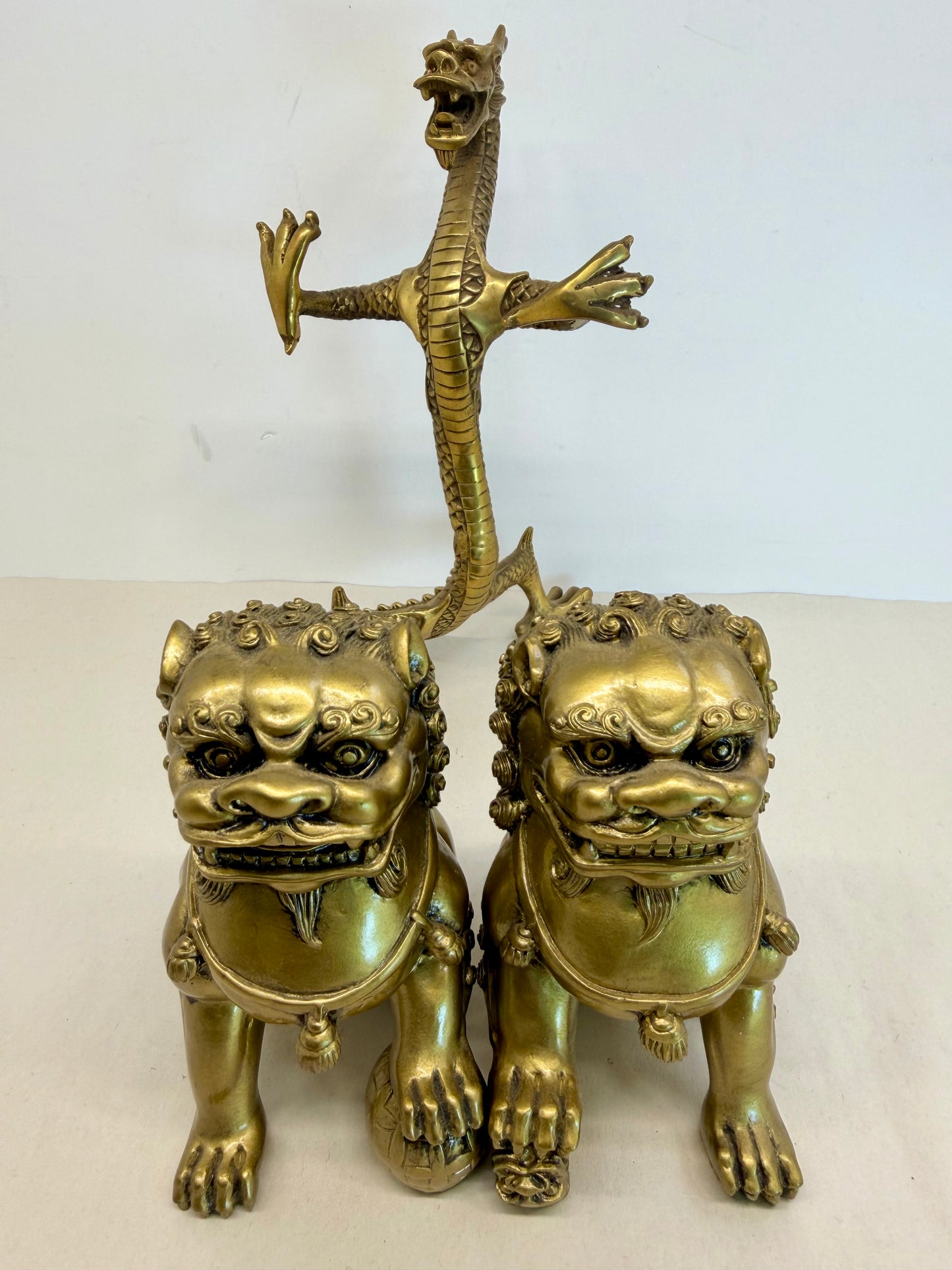 Chinese Handmade Brass Dragon