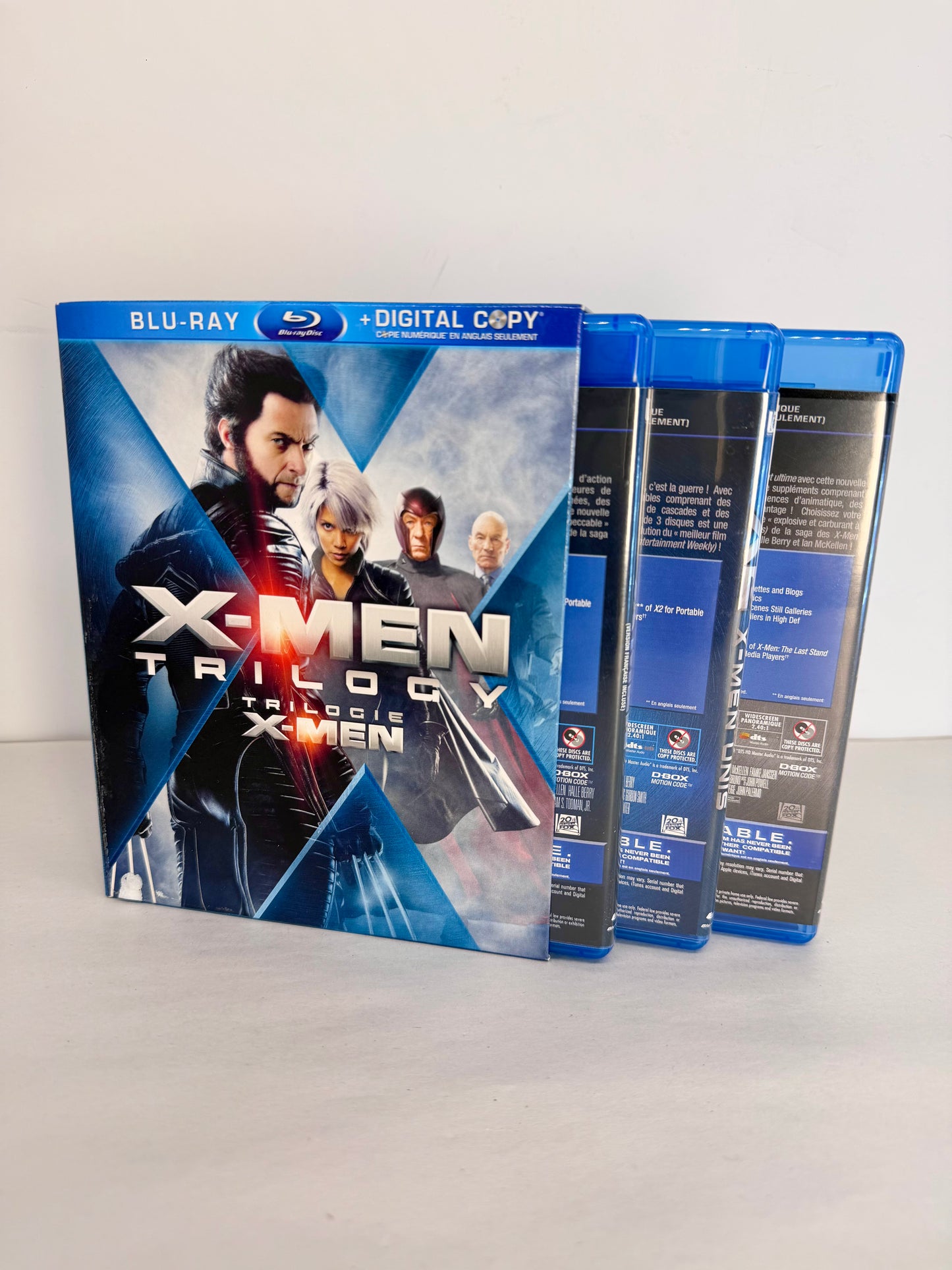 X-Men Trilogy Pack (Blu-ray/DVD, 2011, Canadian)