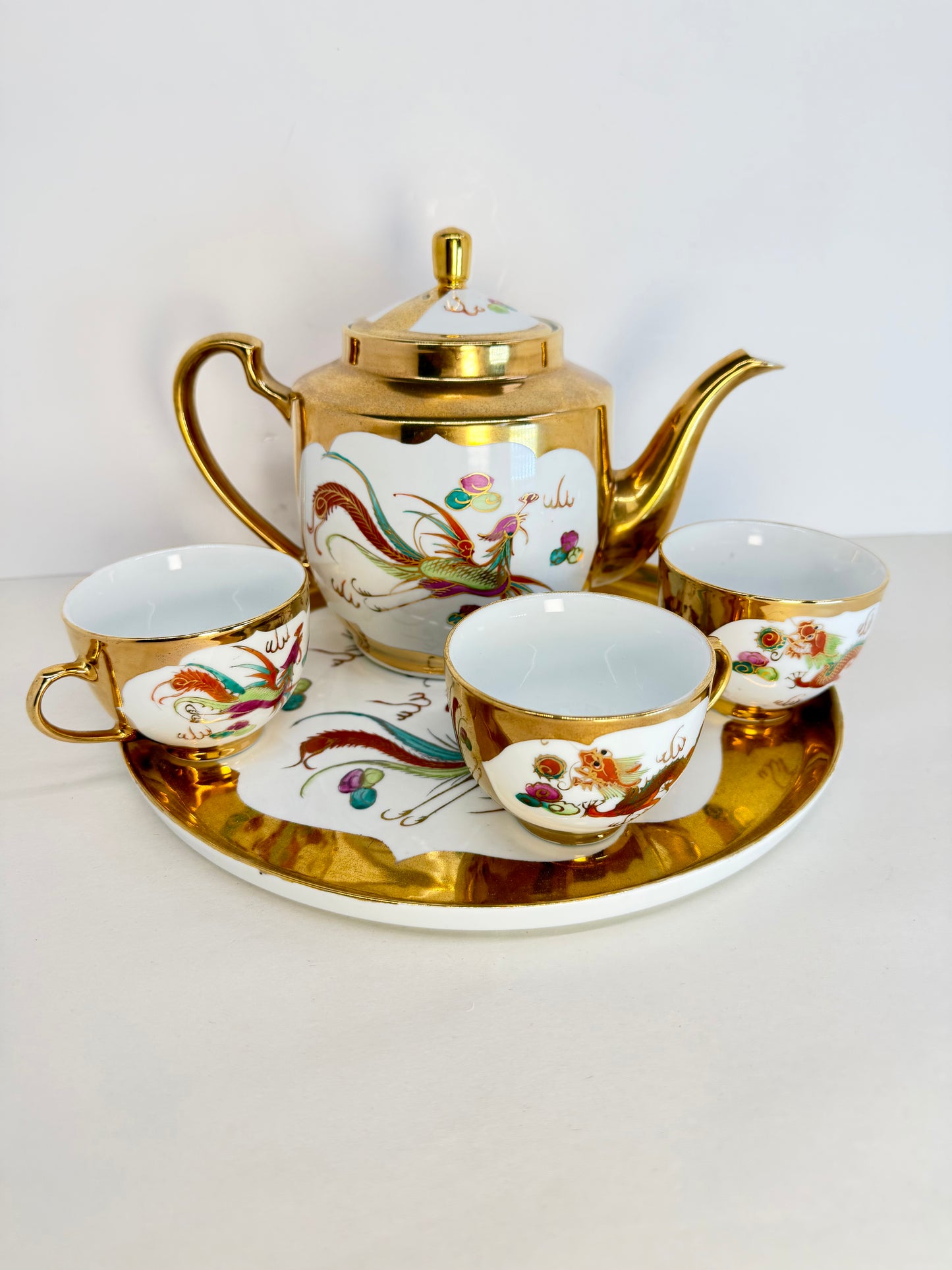 Chinese Dragon Tea Set