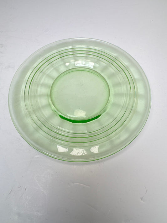 Vintage - Hocking Glass Co. "Circle, Green" (5)