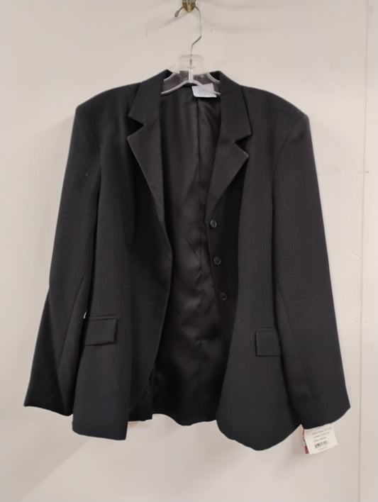 Concour Elite Black Pinstripe Jacket