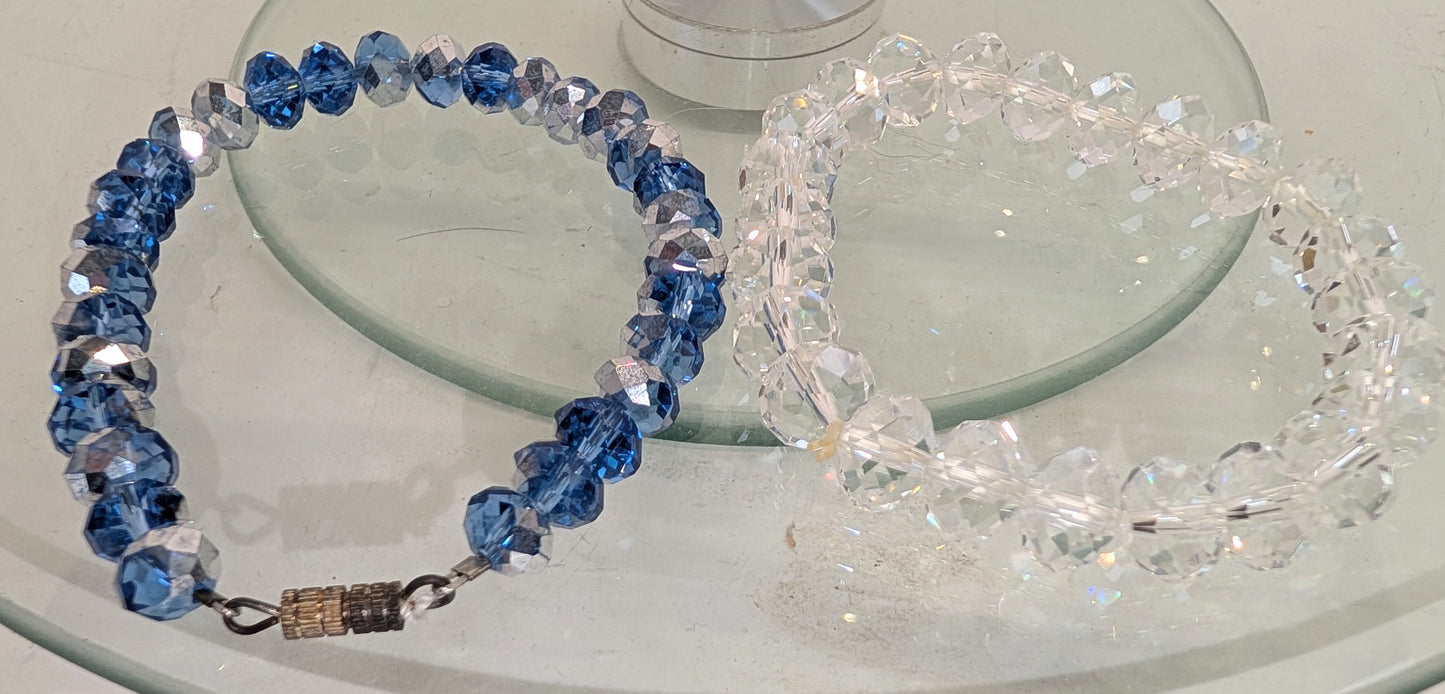 6 variety of beaded bracelets