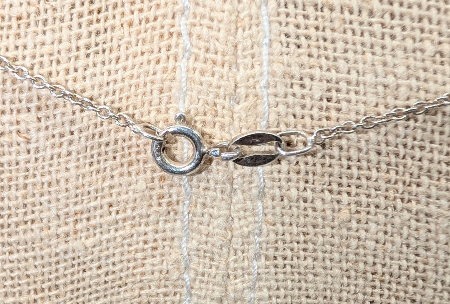 Silver snowflake necklace