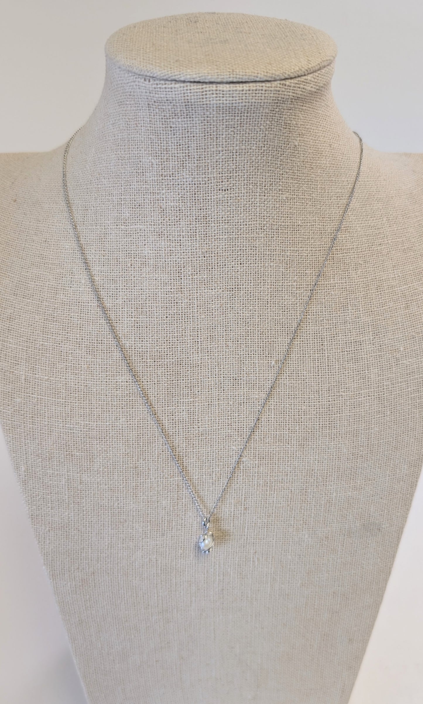 Sterling Silver Moonstone Pendant