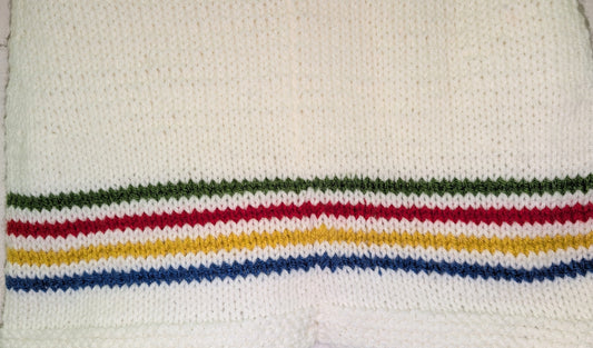 Children's vintage homade girls sweater