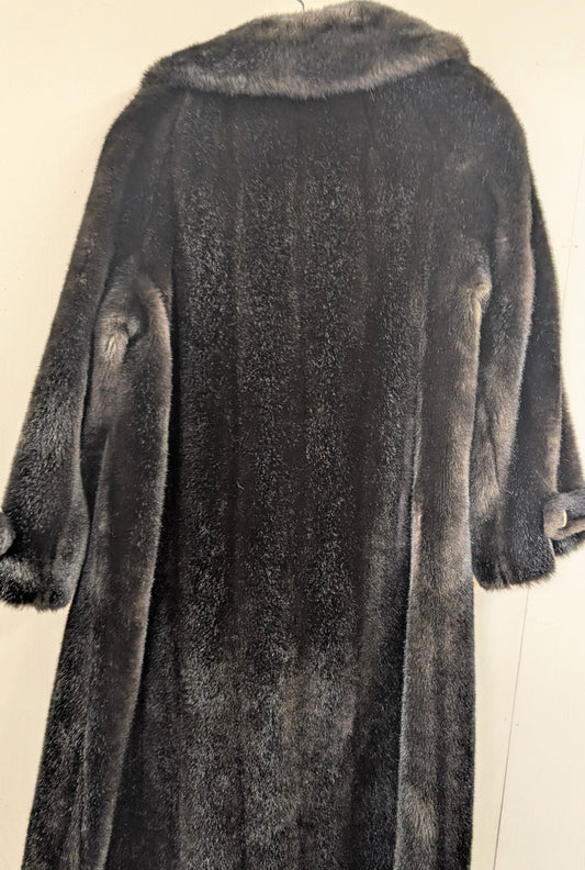 Sterling stall vintage Brown faux fur coat