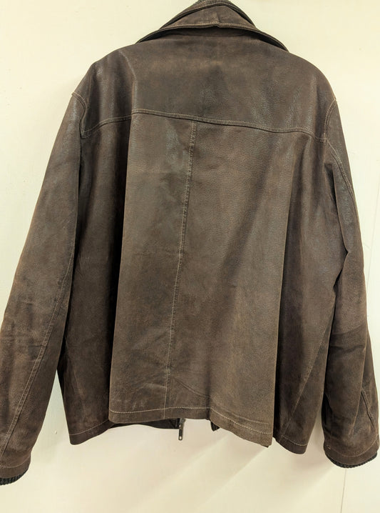 Vintage hide house leather jacket