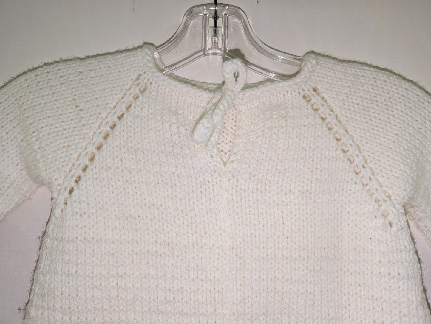 Children's vintage homade girls sweater