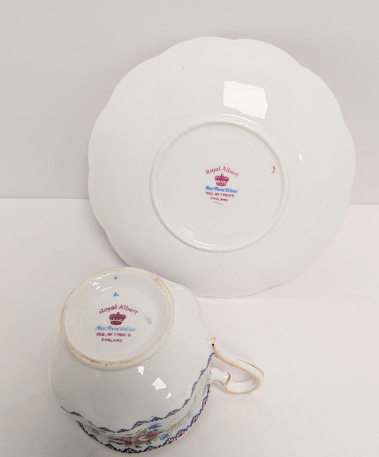 Royal Albert petite point Cup and saucer set