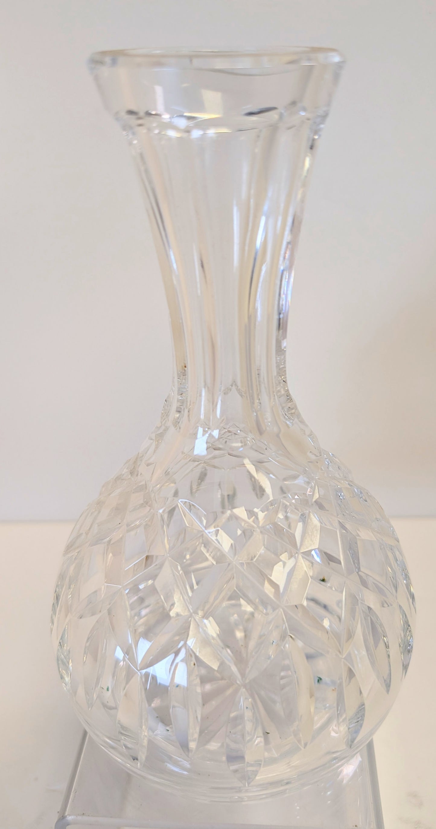 Vintage Waterford crystal wine carafe decanter