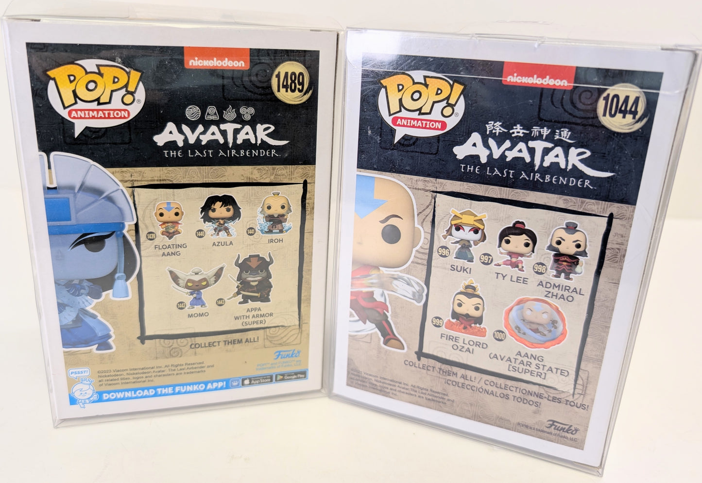 Boxed Funko Pop two-piece- limited edition