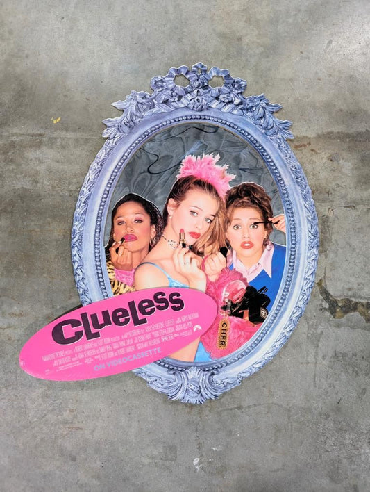 1995 Clueless Movie Marketing Advertising Cardboard Sign