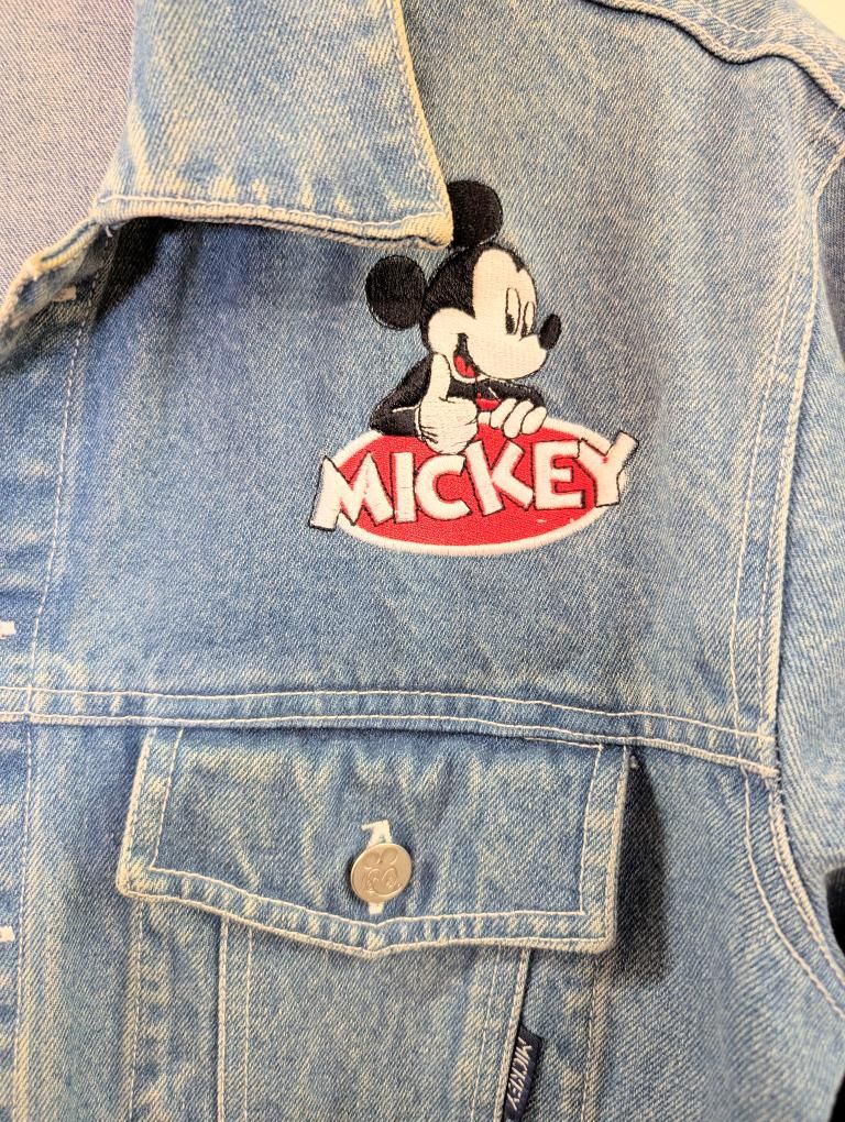 Vintage Disney Denim Jacket Mickey Unlimited, Jerry Leigh