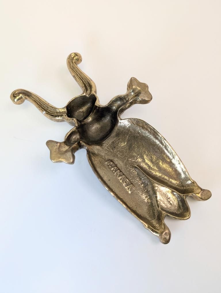 Heavy Brass Bootjack Beetle