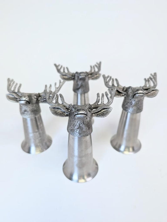 Jägermeister Deer Head Buck Shot Glasses (set of 4)