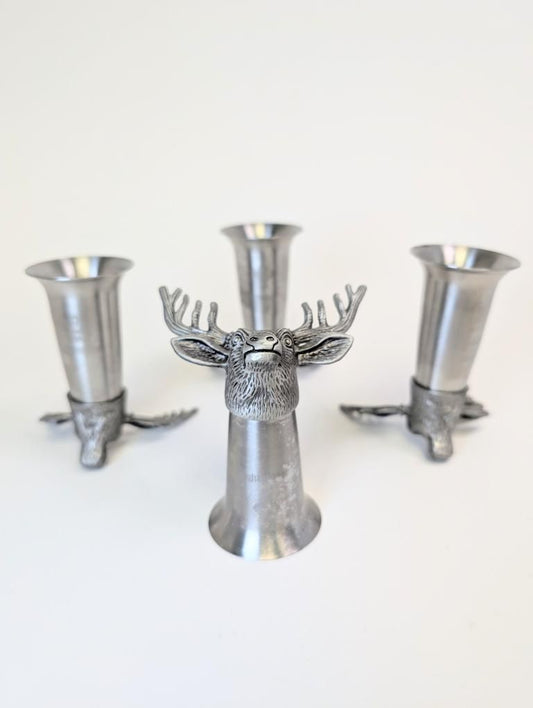 Jägermeister Deer Head Buck Shot Glasses (set of 4)