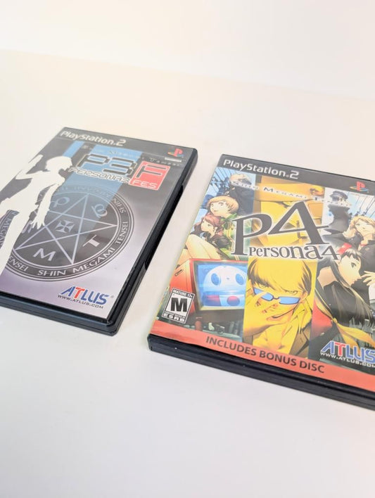 Shin Megami Tensei Persona 3 + 4 PS2