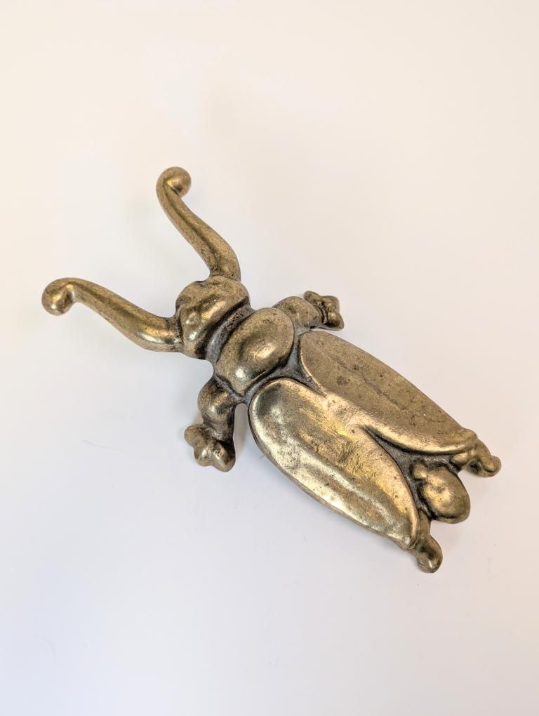 Heavy Brass Bootjack Beetle