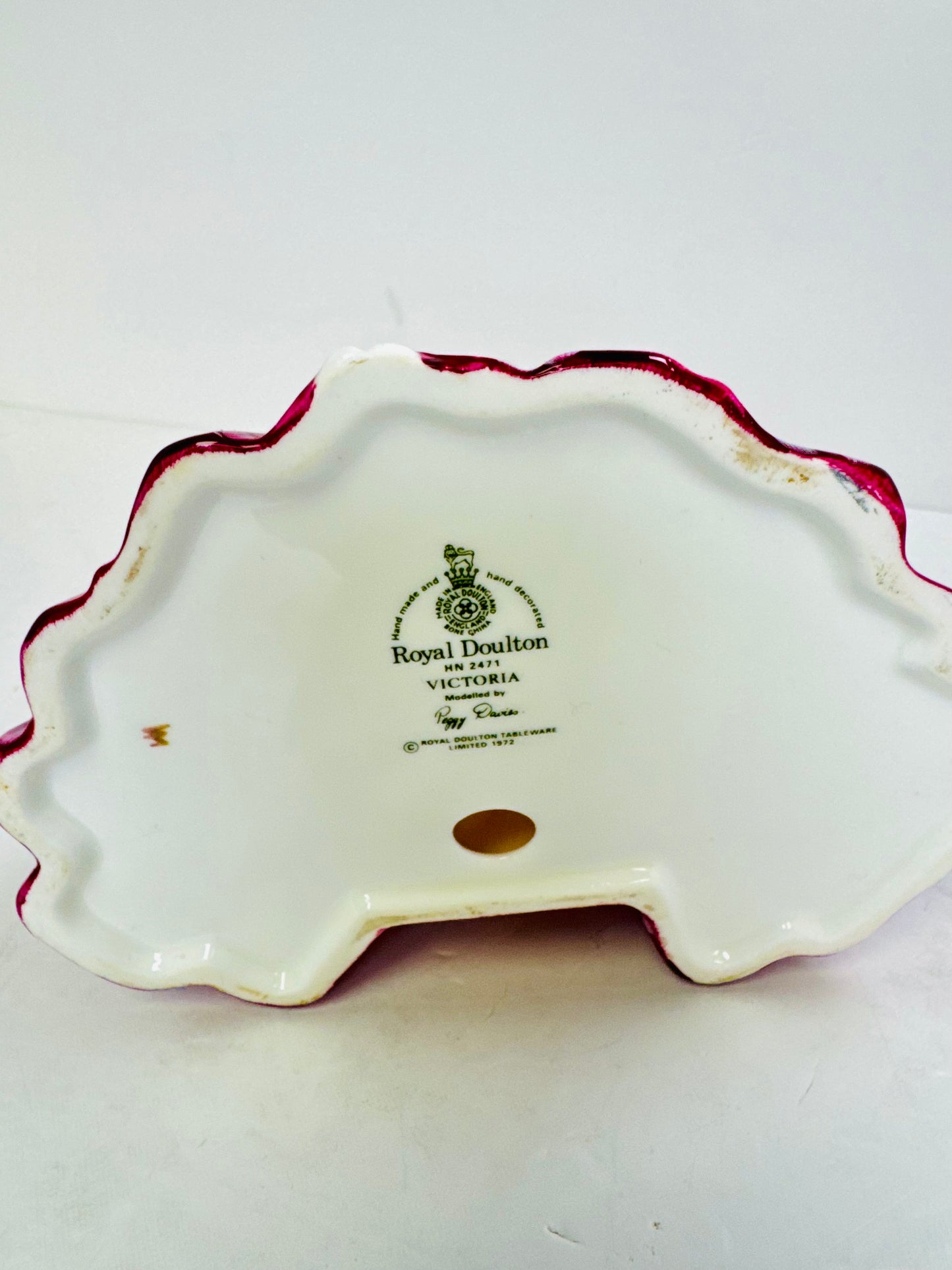 1972, Royal Doulton Porcelain Victoria Figurine, HN 2471, England