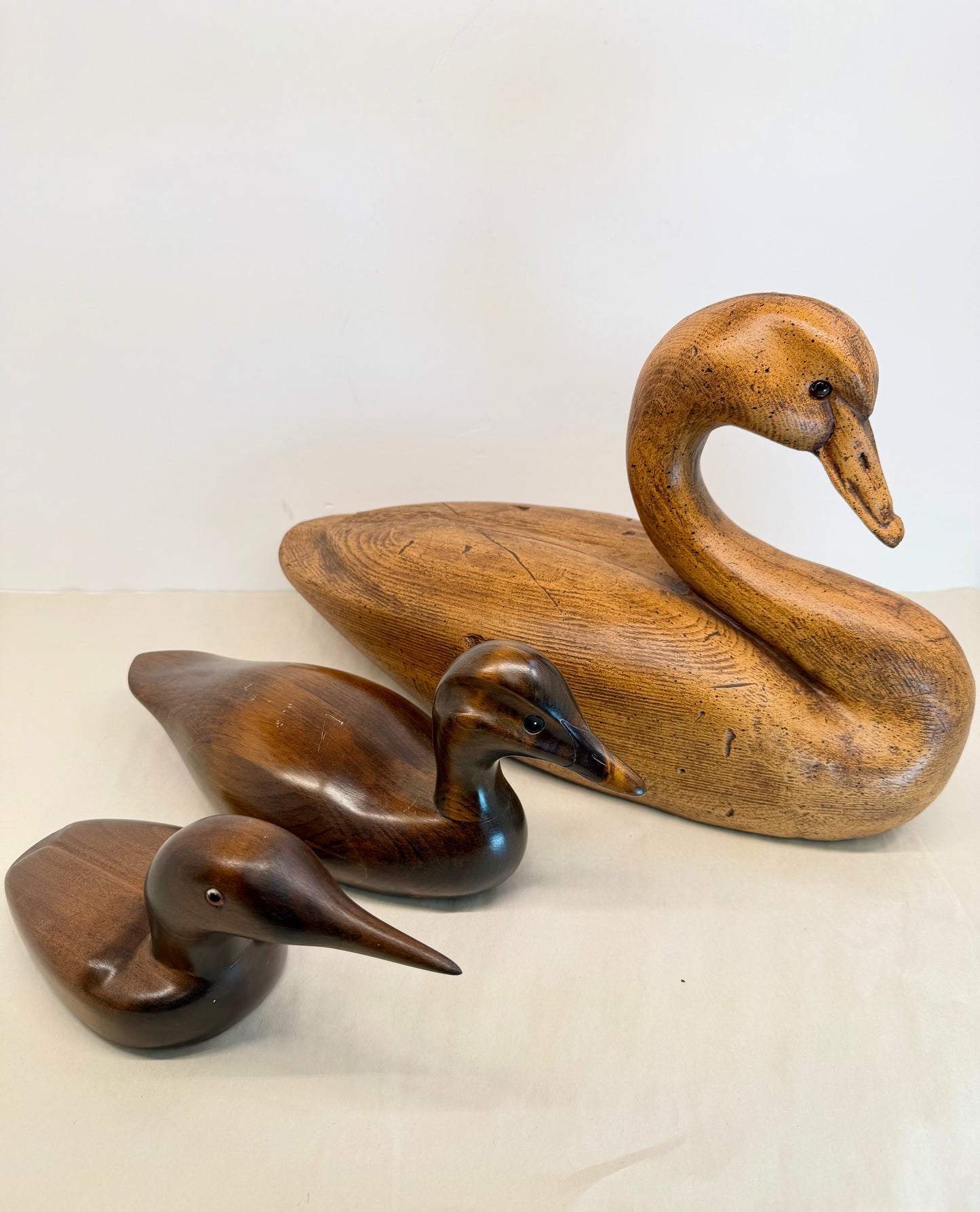 Hand Carved Wooden Duck Decoy