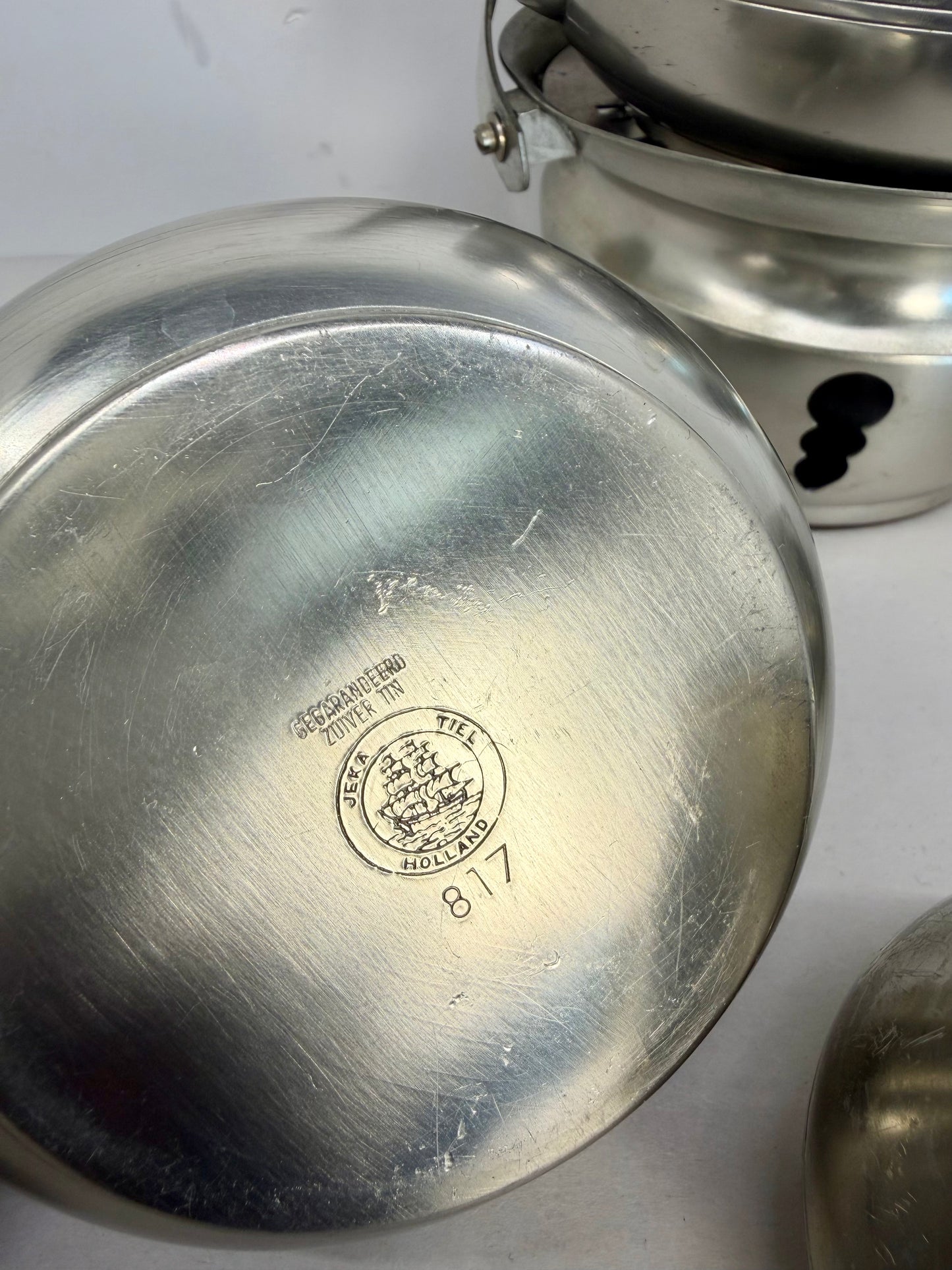 Royal Holland Pewter Teapot set