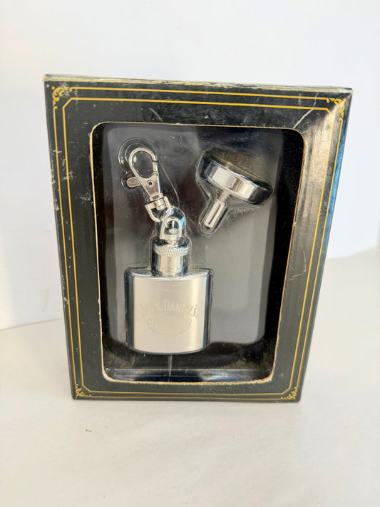 Jack Daniels Flask No. 7 VTG Keychain