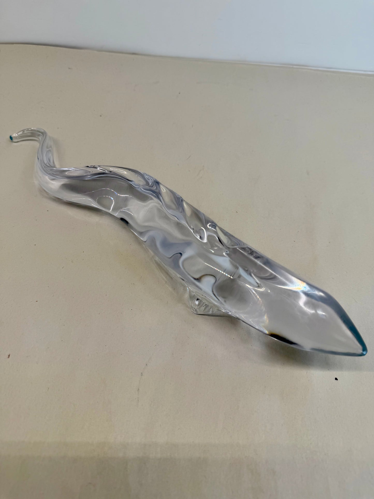 Glass Baccarat Crystal Eel