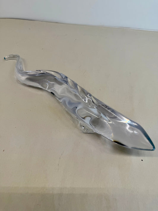 Glass Baccarat Crystal Eel