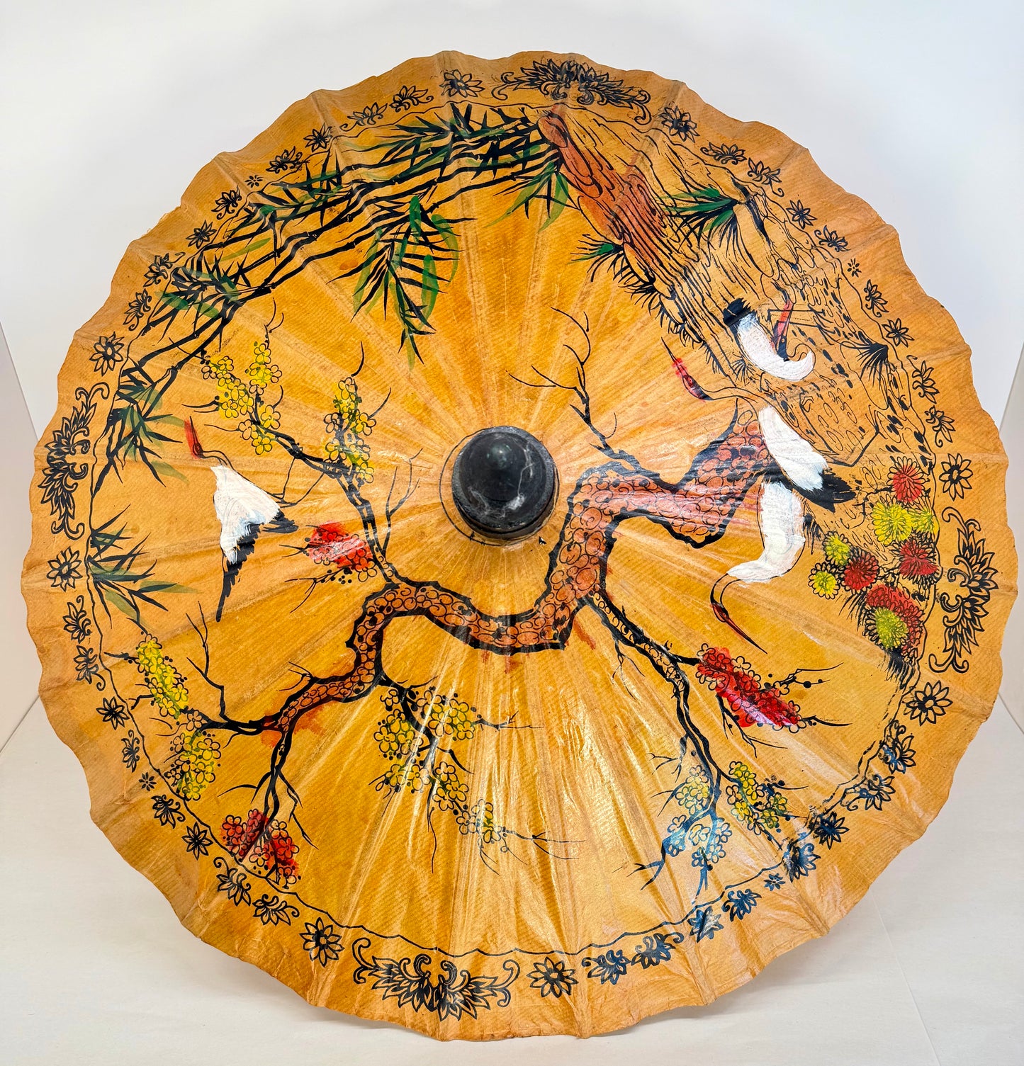 Japanese Parasol Crafted with Paper