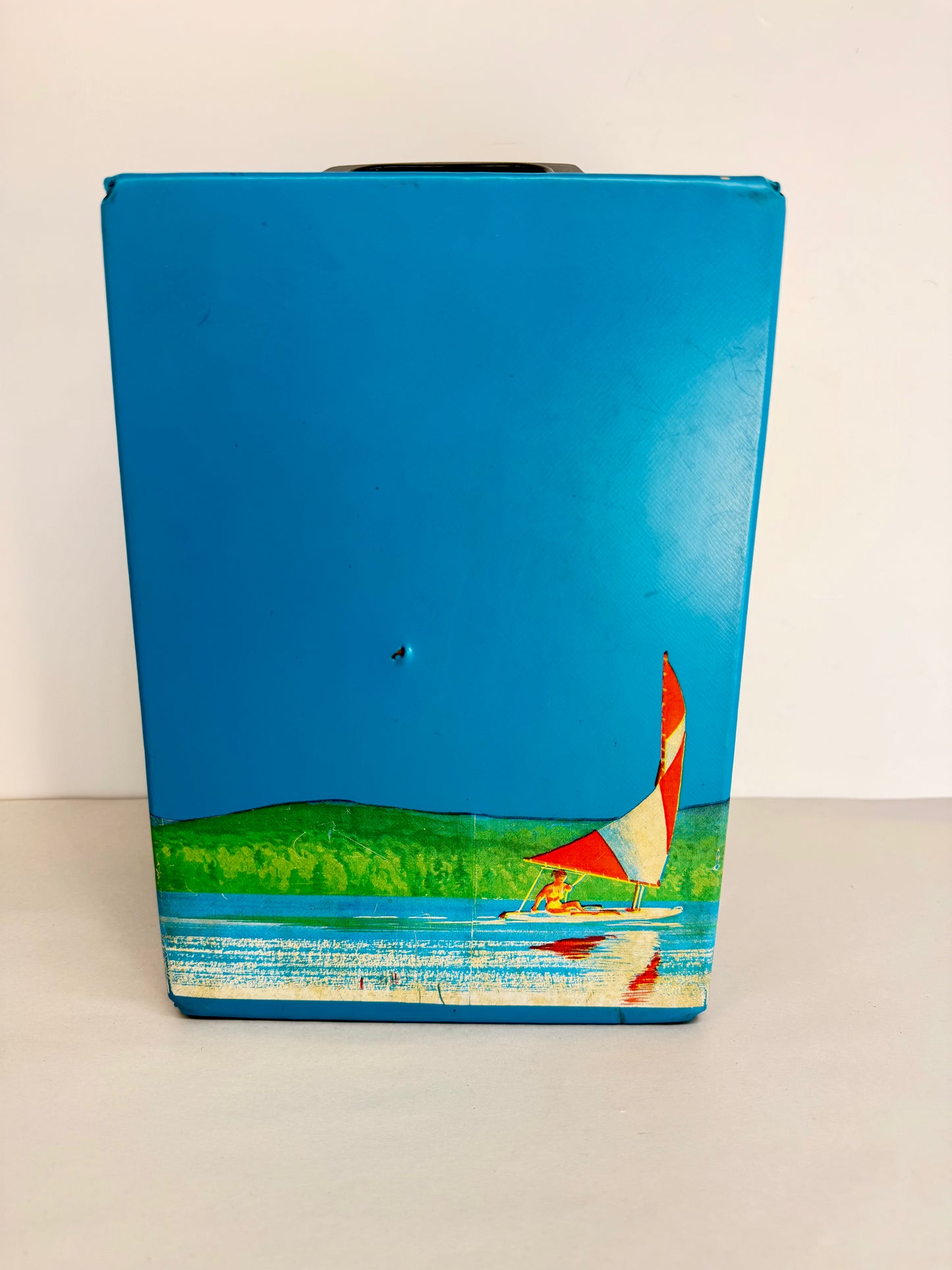 Mattel Skipper carrying blue case 1964