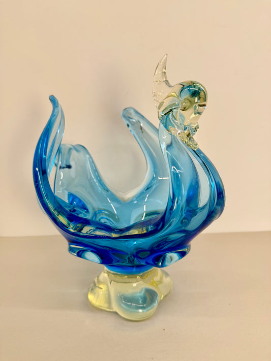 Canadian Chalet / Bird Bowl Sculpture