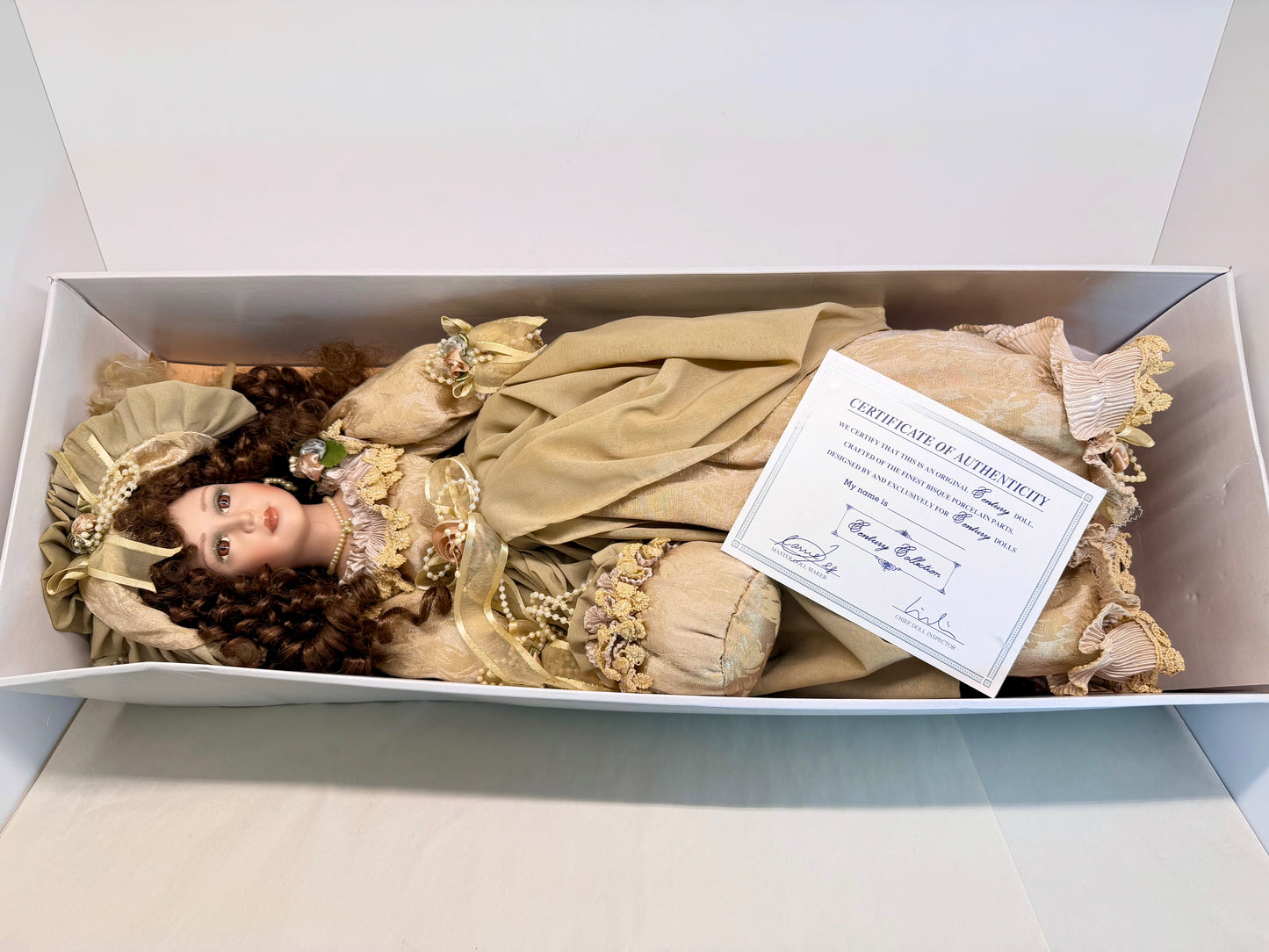 Vintage Victorian porcelain doll