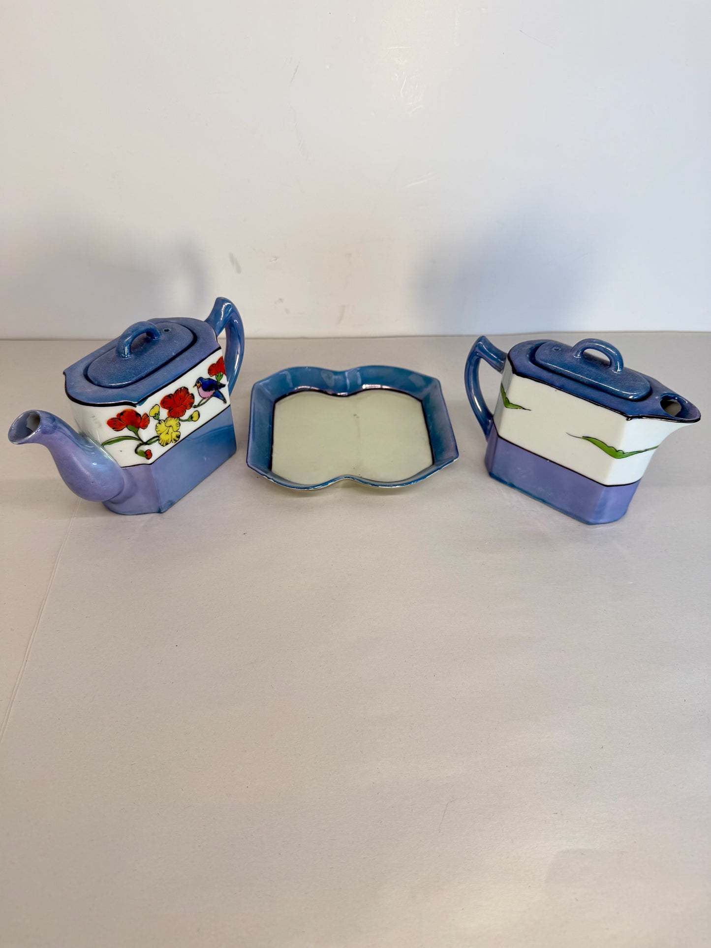 Mini teapot twin Takito Lusterware