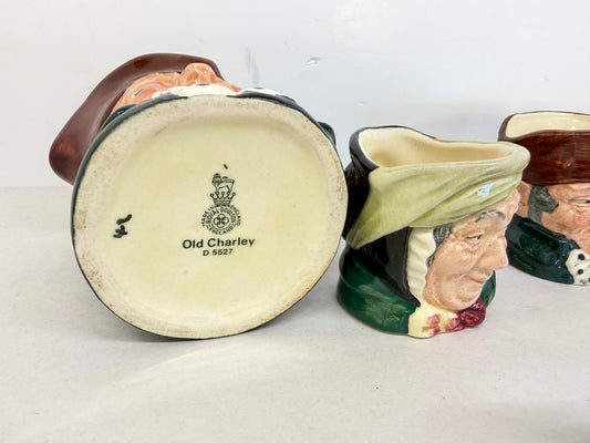 ROYAL DOULTON FACE MUGS