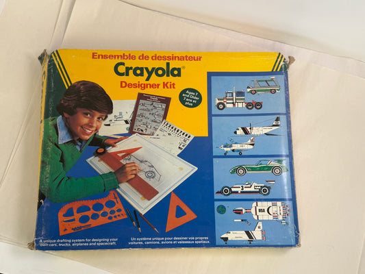 Vintage 1982 Crayola Designer Kit