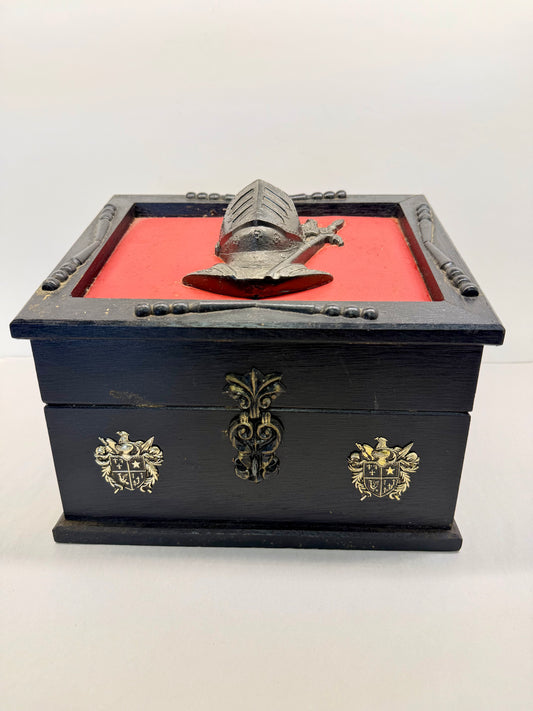 Wood Treasure Chest Whiskey Shot